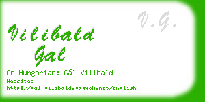 vilibald gal business card